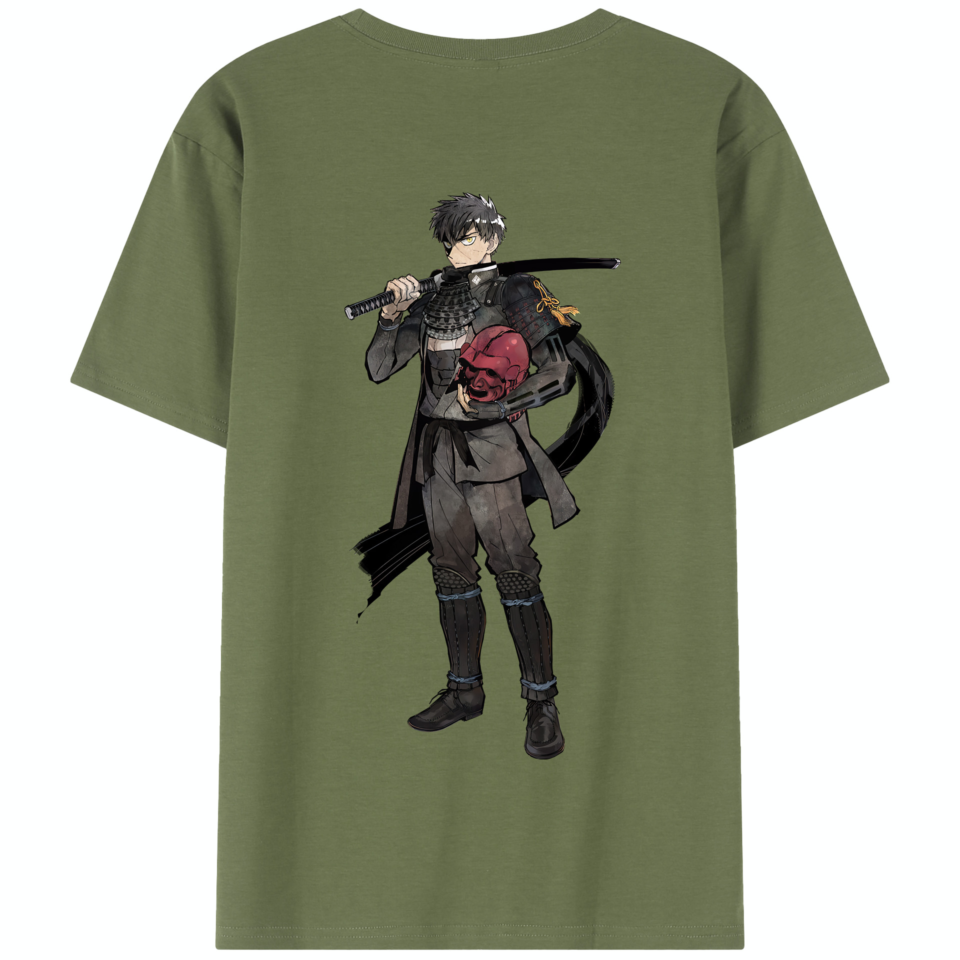 （画像用） 刀剣乱舞 Touken Ranbu 綿100％半袖Tシャツ（背面プリント）